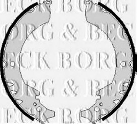 BORG & BECK BBS6109 Тормозные колодоки для DAIHATSU WILDCAT/ROCKY (Дайхатсу Вилдcат/роcкъ) BORG & BECK BBS6109 Тормозные колодоки для DAIHATSU WILDCAT/ROCKY (Дайхатсу Вилдcат/роcкъ)
