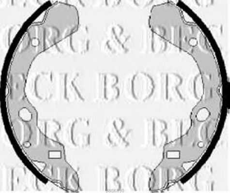 BORG & BECK BBS6130 Тормозные колодоки для MAZDA (Мазда) BORG & BECK BBS6130 Тормозные колодоки для MAZDA (Мазда)