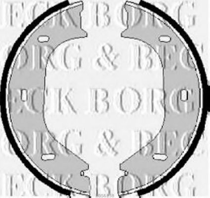 BORG & BECK BBS6138 Тормозные колодоки для BMW 7 (Бмв 7) BORG & BECK BBS6138 Тормозные колодоки для BMW 7 (Бмв 7)