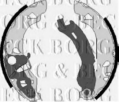 BORG & BECK BBS6220 Тормозные колодоки для FIAT (Фиат) BORG & BECK BBS6220 Тормозные колодоки для FIAT (Фиат)