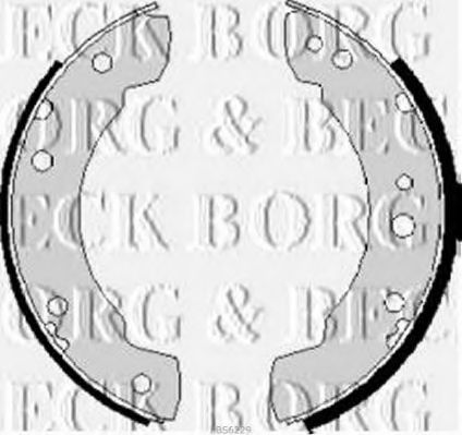 BORG & BECK BBS6229 Тормозные колодоки для FORD (Форд) BORG & BECK BBS6229 Тормозные колодоки для FORD (Форд)