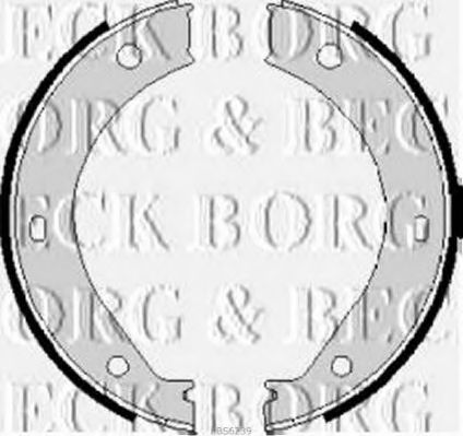 BORG & BECK BBS6239 Тормозные колодоки для BMW 7 (Бмв 7) BORG & BECK BBS6239 Тормозные колодоки для BMW 7 (Бмв 7)