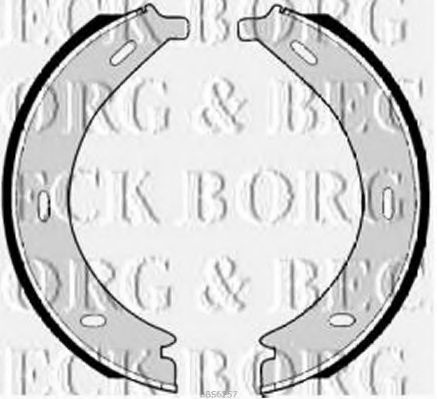 BORG & BECK BBS6257 Тормозные колодоки для MERCEDES-BENZ V-CLASS (Мэрcэдэс-бэнз V-cласс) BORG & BECK BBS6257 Тормозные колодоки для MERCEDES-BENZ V-CLASS (Мэрcэдэс-бэнз V-cласс)