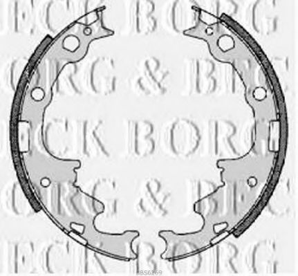 BORG & BECK BBS6269 Тормозные колодоки для JEEP (Джип) BORG & BECK BBS6269 Тормозные колодоки для JEEP (Джип)