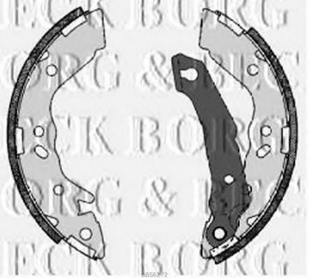 BORG & BECK BBS6272 Тормозные колодоки для HYUNDAI EXCEL (Хендай Эxcэл) BORG & BECK BBS6272 Тормозные колодоки для HYUNDAI EXCEL (Хендай Эxcэл)