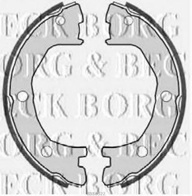 BORG & BECK BBS6322 Тормозные колодоки для IVECO DAILY III (Ивеко Даилъ 3) BORG & BECK BBS6322 Тормозные колодоки для IVECO DAILY III (Ивеко Даилъ 3)