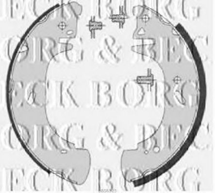 BORG & BECK BBS6325 Тормозные колодоки для NISSAN INTERSTAR (Ниссан Интэрстар) BORG & BECK BBS6325 Тормозные колодоки для NISSAN INTERSTAR (Ниссан Интэрстар)
