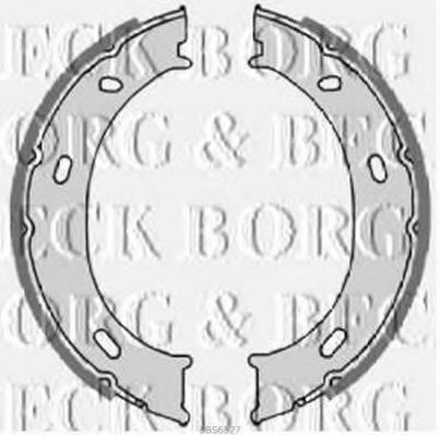 BORG & BECK BBS6327 Тормозные колодоки для VOLKSWAGEN LT 28-35 II (Фольксваген Лт 28-35 2) BORG & BECK BBS6327 Тормозные колодоки для VOLKSWAGEN LT 28-35 II (Фольксваген Лт 28-35 2)