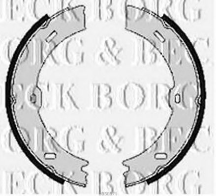 BORG & BECK BBS6371 Тормозные колодоки для MERCEDES-BENZ SPRINTER 3,5-T (Мэрcэдэс-бэнз Спринтэр 3,5-т) BORG & BECK BBS6371 Тормозные колодоки для MERCEDES-BENZ SPRINTER 3,5-T (Мэрcэдэс-бэнз Спринтэр 3,5-т)