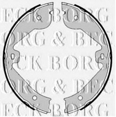 BORG & BECK BBS6373 Тормозные колодоки для MERCEDES-BENZ GL-CLASS (Мэрcэдэс-бэнз Жл класс) BORG & BECK BBS6373 Тормозные колодоки для MERCEDES-BENZ GL-CLASS (Мэрcэдэс-бэнз Жл класс)