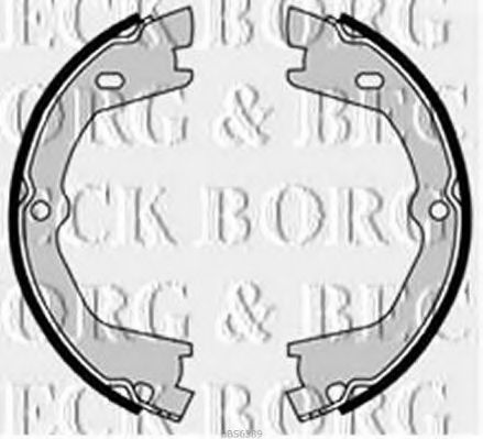 BORG & BECK BBS6389 Тормозные колодоки для IVECO DAILY III (Ивеко Даилъ 3) BORG & BECK BBS6389 Тормозные колодоки для IVECO DAILY III (Ивеко Даилъ 3)