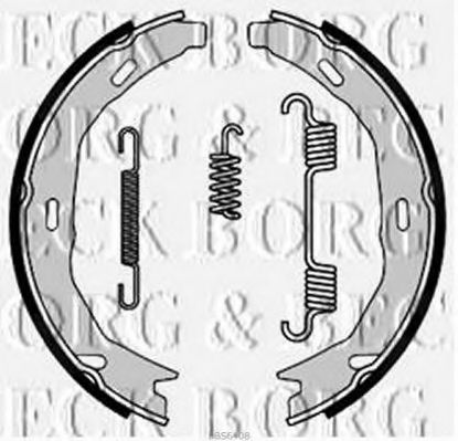 BORG & BECK BBS6408 Тормозные колодоки для MERCEDES-BENZ E-CLASS (Мэрcэдэс-бэнз Е класс) BORG & BECK BBS6408 Тормозные колодоки для MERCEDES-BENZ E-CLASS (Мэрcэдэс-бэнз Е класс)