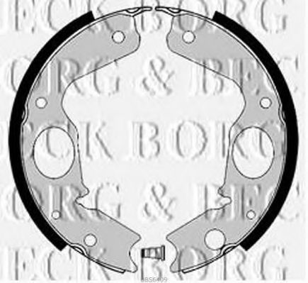 BORG & BECK BBS6409 Тормозные колодоки для MITSUBISHI CHALLENGER (Митсубиши/митсубиси Чаллэнгэр) BORG & BECK BBS6409 Тормозные колодоки для MITSUBISHI CHALLENGER (Митсубиши/митсубиси Чаллэнгэр)