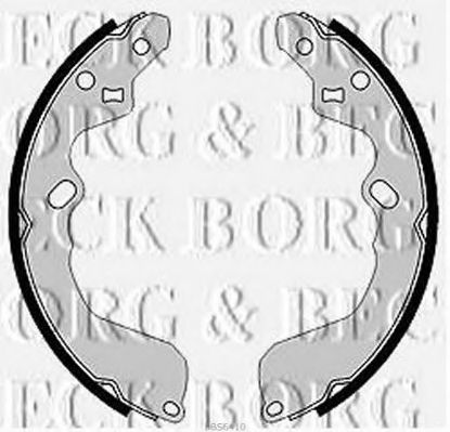 BORG & BECK BBS6410 Тормозные колодоки для KIA CARENS II (Киа Каренс 2) BORG & BECK BBS6410 Тормозные колодоки для KIA CARENS II (Киа Каренс 2)