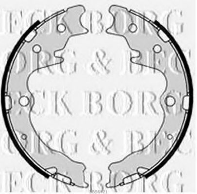 BORG & BECK BBS6421 Тормозные колодоки для MAZDA MPV I (Мазда Мпв 1) BORG & BECK BBS6421 Тормозные колодоки для MAZDA MPV I (Мазда Мпв 1)