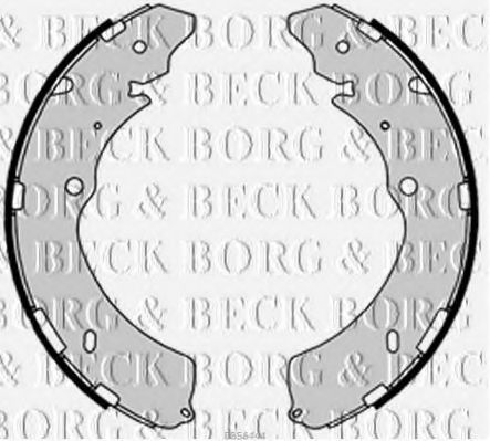 BORG & BECK BBS6444 Тормозные колодоки для ISUZU D-MAX (Исузу Д-маx) BORG & BECK BBS6444 Тормозные колодоки для ISUZU D-MAX (Исузу Д-маx)