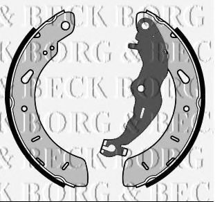 BORG & BECK BBS6460 Тормозные колодоки для FORD (Форд) BORG & BECK BBS6460 Тормозные колодоки для FORD (Форд)