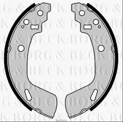 BORG & BECK BBS6491 Тормозные колодоки для SUZUKI SWIFT IV (Сузуки Свифт 4) BORG & BECK BBS6491 Тормозные колодоки для SUZUKI SWIFT IV (Сузуки Свифт 4)