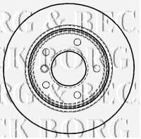 BORG & BECK BBD4465 Тормозной диск для BMW (Бмв) BORG & BECK BBD4465 Тормозной диск для BMW (Бмв)