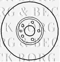 BORG & BECK BBD4673 Тормозной диск для AUDI TT (Ауди Тт) BORG & BECK BBD4673 Тормозной диск для AUDI TT (Ауди Тт)