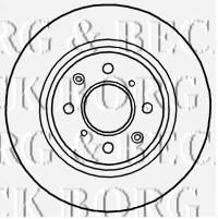 BORG & BECK BBD4786 Тормозной диск для HONDA FIT III (Хонда Фит 3) BORG & BECK BBD4786 Тормозной диск для HONDA FIT III (Хонда Фит 3)