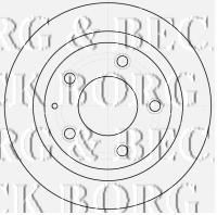 BORG & BECK BBD5137 Тормозной диск для MAZDA 323 F V (Мазда 323 ф5) BORG & BECK BBD5137 Тормозной диск для MAZDA 323 F V (Мазда 323 ф5)