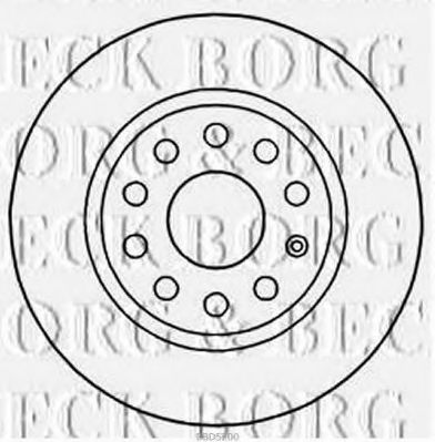 BORG & BECK BBD5200 Тормозной диск для SEAT (Сеат) BORG & BECK BBD5200 Тормозной диск для SEAT (Сеат)
