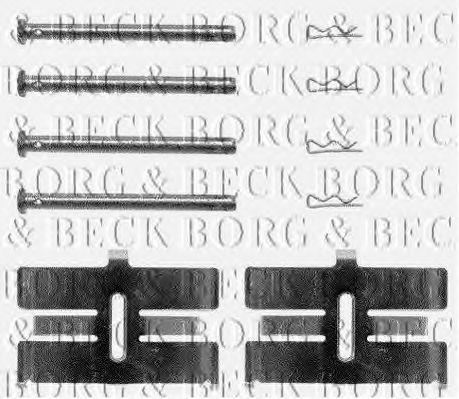 BORG & BECK BBK1025 Комплектующие, колодки дискового тормоза для DAIHATSU CHARADE I (Дайхатсу Чарадэ и) BORG & BECK BBK1025 Комплектующие, колодки дискового тормоза для DAIHATSU CHARADE I (Дайхатсу Чарадэ и)