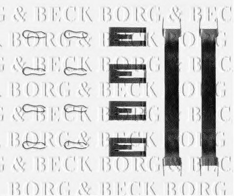 BORG & BECK BBK1048 Комплектующие, колодки дискового тормоза для HONDA (Хонда) BORG & BECK BBK1048 Комплектующие, колодки дискового тормоза для HONDA (Хонда)