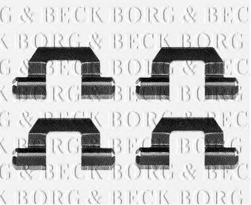 BORG & BECK BBK1096 Комплектующие, колодки дискового тормоза для MITSUBISHI COLT II (Митсубиши/митсубиси Cолт 2) BORG & BECK BBK1096 Комплектующие, колодки дискового тормоза для MITSUBISHI COLT II (Митсубиши/митсубиси Cолт 2)