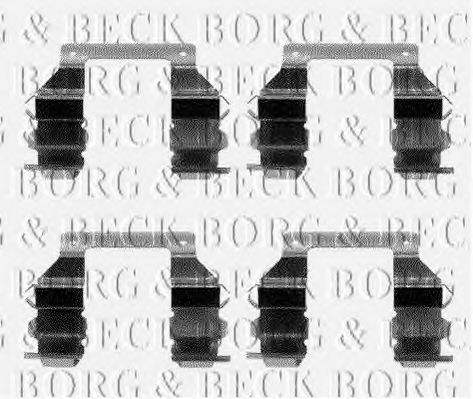 BORG & BECK BBK1098 Комплектующие, колодки дискового тормоза для MITSUBISHI PAJERO/SHOGUN (Митсубиши/митсубиси Пажэро/шогун) BORG & BECK BBK1098 Комплектующие, колодки дискового тормоза для MITSUBISHI PAJERO/SHOGUN (Митсубиши/митсубиси Пажэро/шогун)