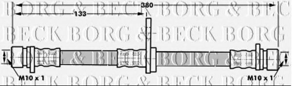 BORG & BECK BBH6990 Тормозной шланг для HONDA ACCORD VI (Хонда Аккорд 6) BORG & BECK BBH6990 Тормозной шланг для HONDA ACCORD VI (Хонда Аккорд 6)