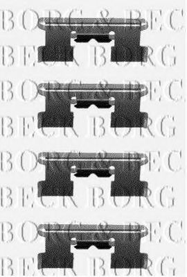 BORG & BECK BBK1146 Комплектующие, колодки дискового тормоза для HONDA (Хонда) BORG & BECK BBK1146 Комплектующие, колодки дискового тормоза для HONDA (Хонда)