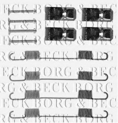 BORG & BECK BBK6011 Комплектующие, колодки дискового тормоза для DAIHATSU CHARADE I (Дайхатсу Чарадэ и) BORG & BECK BBK6011 Комплектующие, колодки дискового тормоза для DAIHATSU CHARADE I (Дайхатсу Чарадэ и)