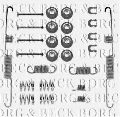 BORG & BECK BBK6015 Комплектующие, колодки дискового тормоза для DAIHATSU (Дайхатсу) BORG & BECK BBK6015 Комплектующие, колодки дискового тормоза для DAIHATSU (Дайхатсу)