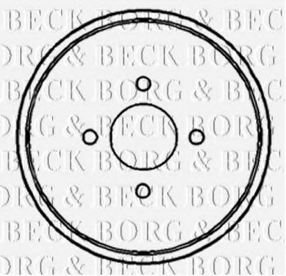 BORG & BECK BBR7089 Тормозной барабан для VOLVO 340-360 (Вольво 340-360) BORG & BECK BBR7089 Тормозной барабан для VOLVO 340-360 (Вольво 340-360)