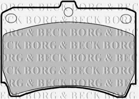 BORG & BECK BBP1365 Тормозные колодки для MAZDA 323 III (Мазда 323 3) BORG & BECK BBP1365 Тормозные колодки для MAZDA 323 III (Мазда 323 3)