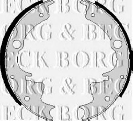 BORG & BECK BBS6025 Тормозные колодоки для BMW 3 (Бмв 3) BORG & BECK BBS6025 Тормозные колодоки для BMW 3 (Бмв 3)
