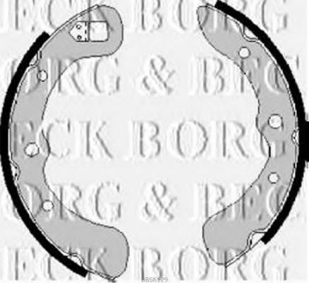 BORG & BECK BBS6129 Тормозные колодоки для DAIHATSU 55 WIDE (Дайхатсу 55 видэ) BORG & BECK BBS6129 Тормозные колодоки для DAIHATSU 55 WIDE (Дайхатсу 55 видэ)