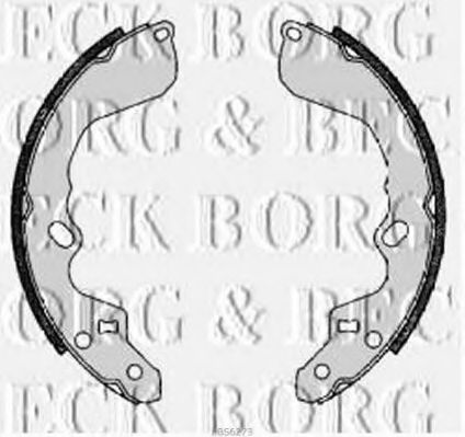 BORG & BECK BBS6273 Тормозные колодоки для KIA CARENS II (Киа Каренс 2) BORG & BECK BBS6273 Тормозные колодоки для KIA CARENS II (Киа Каренс 2)