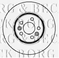 BORG & BECK BBD4251 Тормозной диск для RENAULT SAFRANE (Рено Сафранэ) BORG & BECK BBD4251 Тормозной диск для RENAULT SAFRANE (Рено Сафранэ)
