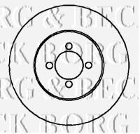 BORG & BECK BBD4833 Тормозной диск для MITSUBISHI CELESTE (Митсубиши/митсубиси Cэлэстэ) BORG & BECK BBD4833 Тормозной диск для MITSUBISHI CELESTE (Митсубиши/митсубиси Cэлэстэ)
