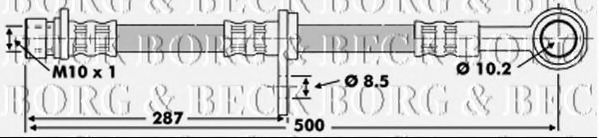 BORG & BECK BBH6202 Тормозной шланг для ROVER 400 (Ровер 400) BORG & BECK BBH6202 Тормозной шланг для ROVER 400 (Ровер 400)
