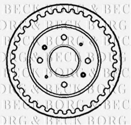 BORG & BECK BBR7139 Тормозной барабан для KIA MENTOR (Киа Мэнтор) BORG & BECK BBR7139 Тормозной барабан для KIA MENTOR (Киа Мэнтор)