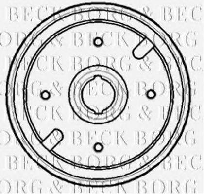BORG & BECK BBR7145 Тормозной барабан для DAIHATSU CUORE II (Дайхатсу Cуорэ 2) BORG & BECK BBR7145 Тормозной барабан для DAIHATSU CUORE II (Дайхатсу Cуорэ 2)