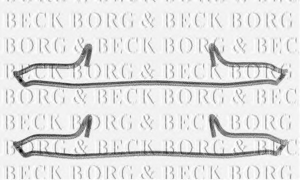 BORG & BECK BBK1091 Комплектующие, колодки дискового тормоза для CITROËN SYNERGIE (CитроËн Сънэргиэ) BORG & BECK BBK1091 Комплектующие, колодки дискового тормоза для CITROËN SYNERGIE (CитроËн Сънэргиэ)