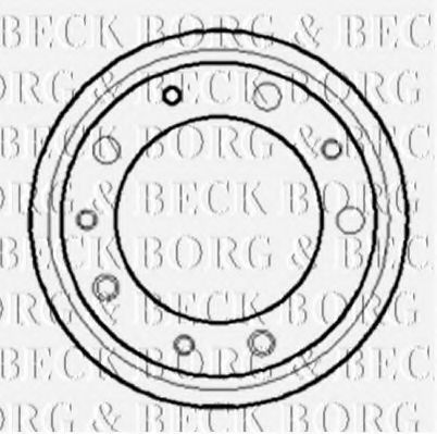 BORG & BECK BBR7029 Тормозной барабан для LAND ROVER DEFENDER (Ленд ровер/лэнд ровер Дэфэндэр) BORG & BECK BBR7029 Тормозной барабан для LAND ROVER DEFENDER (Ленд ровер/лэнд ровер Дэфэндэр)