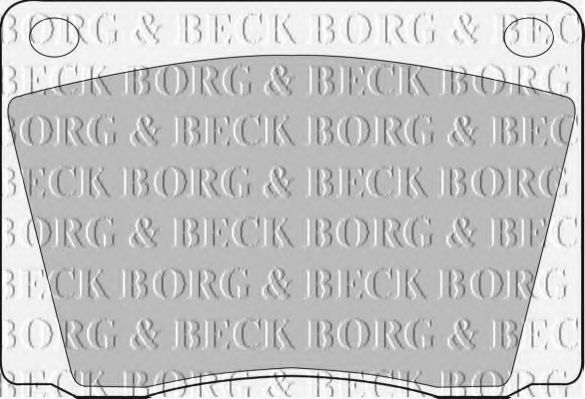 BORG & BECK BBP1011 Тормозные колодки для DAIMLER (Даймлер) BORG & BECK BBP1011 Тормозные колодки для DAIMLER (Даймлер)