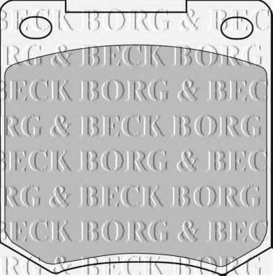 BORG & BECK BBP1054 Тормозные колодки для FORD (Форд) BORG & BECK BBP1054 Тормозные колодки для FORD (Форд)