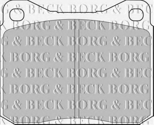 BORG & BECK BBP1057 Тормозные колодки для VOLKSWAGEN (Фольксваген) BORG & BECK BBP1057 Тормозные колодки для VOLKSWAGEN (Фольксваген)